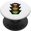 Bible Verse Shirts Segnale di traffico cristiano Stop Slow Go Parola di Dio Fede PopSockets PopGrip Adesivo