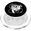 Animal Mood Studio Divertente bradipo viaggio umorismo percorso di volo grafica animale PopSockets PopGrip per MagSafe