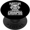 Fun Cavapoo Dogs Cool Cavapoo Design Sii un cane Cavapoo Funny Cavapoo PopSockets PopGrip Adesivo
