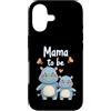 Mommy Hippopotamus Birthday Mother's Day Custodia per iPhone 17 Mama to Be Funny Ippopotamo Mamma Mamma Madri Regalo Donne Ragazze