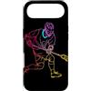 Magliette de Lacrosse su prato Custodia per iPhone Air Giocatore di lacrosse che disegna una porta Sport