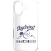 skydiving fall jump fly tandem parachute Custodia per iPhone 17 Il salto con il paracadute mi rende alto
