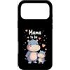 Mommy Hippopotamus Birthday Mother's Day Custodia per iPhone 17 Pro Max Mama to Be Funny Ippopotamo Mamma Mamma Madri Regalo Donne Ragazze