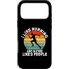 I Like Running And Maybe 3 People Custodia per iPhone 17 Pro Max Mi piace correre e forse 3 persone divertenti retrò