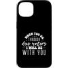 Deep Waters Isaiah 43 Cool Retro Sapphir Custodia per iPhone 13 Deep Waters Isaia 43 Christian Faith Bibbia Verso Cool Retro