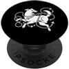 Animal Mood Studio Divertente cane viaggio umorismo percorso di volo grafica animale PopSockets PopGrip Adesivo