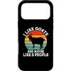 I Like Goats And Maybe Like 3 People. Custodia per iPhone 17 Pro Max Mi piacciono le capre e forse piace 3 Persone Retro Vintage