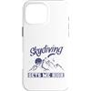 skydiving fall jump fly tandem parachute Custodia per iPhone 16 Pro Max Il salto con il paracadute mi rende alto