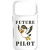 Cool Aviation Plane Airplane Pilot Train Custodia per iPhone 17 Pro Divertente regalo per studenti di volo di Albatross Future Pilot Aviator