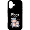 Mommy Hippopotamus Birthday Mother's Day Custodia per iPhone 17 Mama to Be Funny Ippopotamo Mamma Mamma Madri Regalo Donne Ragazze