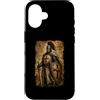 Templar Crusader Knight Medieval Red Tem Custodia per iPhone 16 Non Nobis Domine Templare Cavaliere Crociato