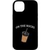 Retro Coffee Gifts Co Custodia per iPhone 14 Plus Caffè ghiacciato sugli amanti del caffè retrò rocce