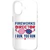 Fireworks Director I Run. You Run Custodia per iPhone 17 Fireworks Director I Run. Tu corri