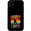 Booom Birthday Kids Retro Party Custodia per iPhone 11 Booom I Am 6 6° compleanno Dabbing Boy Retro