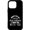 Deep Waters Isaiah 43 Cool Retro Sapphir Custodia per iPhone 16 Pro Deep Waters Isaia 43 Christian Faith Bibbia Verso Cool Retro