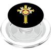 Stemma del Giappone cristiano Croce cristiana cattolica del Giappone PopSockets PopGrip per MagSafe