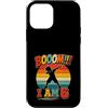 Booom Birthday Kids Retro Party Custodia per iPhone 12 mini Booom I Am 6 6° compleanno Dabbing Boy Retro
