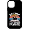 Cats Before Everything Books Before Peop Custodia per iPhone 12 mini Prenota Mamma Amante Gatti Libri Prima di Persone Gatti Prima Di Tutto