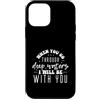 Deep Waters Isaiah 43 Cool Retro Sapphir Custodia per iPhone 12 mini Deep Waters Isaia 43 Christian Faith Bibbia Verso Cool Retro