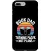 Bookworm Reading Introvert Book Lover Li Custodia per iPhone 7 Plus/8 Plus Lettura Libro Girare Pagine Non Piani Citazione
