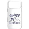 skydiving fall jump fly tandem parachute Custodia per iPhone 17 Pro Max Il salto con il paracadute mi rende alto