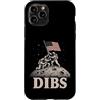 Modern Moon Exploration Science Apparel Custodia per iPhone 11 Pro Luna Astronauta Dibs Artemide Missione Lunare Spazio Scienza Arte