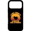 I Like Turkey and Maybe Like 3 People Custodia per iPhone 17 Pro Max Mi piace la Turchia e Forse Piace 3 Persone Retrò Stile Vintage