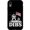 Modern Moon Exploration Science Apparel Custodia per iPhone XR Luna Astronauta Dibs Artemide Missione Lunare Spazio Scienza Arte