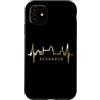 Firenze Skylines per gli italiani e i Fl Custodia per iPhone 11 Firenze Skyline Italia Battito del Cuore Amo Firenze