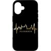 Firenze Skylines per gli italiani e i Fl Custodia per iPhone 16 Firenze Skyline Italia Battito del Cuore Amo Firenze