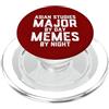 Meme Gifts For Everyone Studi asiatici Maggiore di giorno Meme di notte Lavori di studioso asiatico PopSockets PopGrip per MagSafe