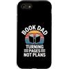 Bookworm Reading Introvert Book Lover Li Custodia per iPhone SE (2020) / 7/8 Lettura Libro Girare Pagine Non Piani Citazione