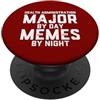 Meme Gifts For Everyone Amministrazione sanitaria Meme principali Lauree per studenti in sanità PopSockets PopGrip Adesivo