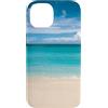 Tropical Cases Custodia per iPhone 14 Spiaggia di Island Sandy