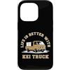 Kei Life Japan Retro Graphics Custodia per iPhone 13 Pro Mini Camion Giapponese JDM Retro Kei Truck Tools of Joy