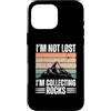 Funny Rock Collecting Gift Geologist Custodia per iPhone 16 Pro Max Rock Collector Geology Design per uomo donna Rockhounds