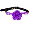 BFLaiCai Bavaglio In Silicone Bavaglio Per Bocca Regolabile Bavaglio Per Bocca Con Cinturini In Similpelle Gag Ball Bondage Per Giochi Di Ruolo Seducenti Giocattolo Bondage SM Per Donne Uomini