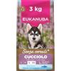 EUKANUBA Crocchette per cuccioli taglia grande con pesce, 3 kg