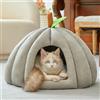 ADUODAO Cuccia per gatti da interno calda cuccia per animali domestici