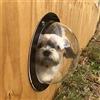 BobbyPet Recinzione per cani - Finestra trasparente a cupola per animali domestici - Taglia XL per cane/gatto/cavallo, anche bambini