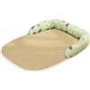 Generico Tappetino rinfrescante per cani - Coperta rinfrescante estiva per animali domestici | Coperta rinfrescante per cani da interno, materassino in vimini finto rattan per cani e gatti di taglia piccola e