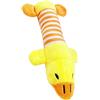 Srliya Dog Plushing Toy Interactive Duck Cute Piet Pet Forma, Morbido Stuffa di Fun Bite, Divertimento con Giocattolo a Forma di Anatra per Cani, Gatti