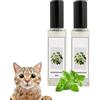 Giurui Herbal Cat Joy, 2024 Spray all'erba gatta per gatti, spray per gatti con erba gatta, spray per addestramento gatti con erba gatta, sollievo dall'ansia del gatto, calmante per gatti (2 pezzi)