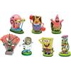 Penn-Plax Spongebob 7-Piece Square Pants Aquarium Ornamenti