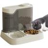 Generico Dispenser Automatico per Gatti | Alimentatore Per Cibo E Acqua Per Animali Domestici,Alimentatore Multifunzione 2 in 1 per Case con Più Animali e Ambienti Domestici