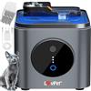 Lovpet® Fontana per Gatti, fontanella per gatti, serbatoio acqua da 3,5 l e 3 x filtro, distributore automatico di acqua, fontana per gatti con sensore di movimento, fontana ad acqua, sistema a doppio
