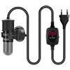 DONGKER Riscaldatore per Acquario Mini,10W/20W/30W Riscaldamento Termostato per Acquari con Display a LED Riscaldatori per Serbatoio Pesce da 1-8L