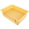 DIYEAH Toilette per Conigli Grande Rettangolare in Plastica e Metallo, Vasino per Criceti e Porcellini D'india, Addestramento al Vasino, Portatile per Ufficio e Bagno