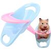 Generic Sedia da pranzo per criceti, seggiolone con vassoio, per piccoli animali domestici, accessorio decorativo per criceti, porcellini d', ricci, topi, roditori