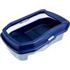 COLLBATH Terrario per Tartarughe Blu in Plastica Doppia Vaschetta e Vasca, Facile da Pulire, per Deposizione Uova e Riposo